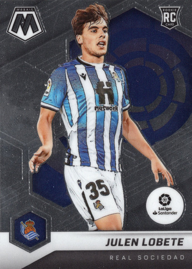 2021-22 Panini Mosaic La Liga #179 Julen Lobete RC