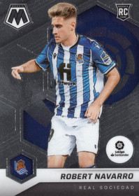 2021-22 Panini Mosaic La Liga #180 Robert Navarro RC