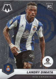 2021-22 Panini Mosaic La Liga #167 Landry Dimata RC