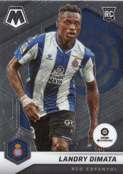 2021-22 Panini Mosaic La Liga #167 Landry Dimata RC