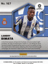 2021-22 Panini Mosaic La Liga #167 Landry Dimata RC