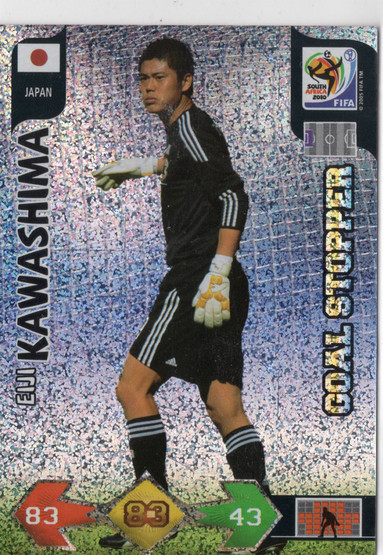 2010 Panini Adrenalyn XL FIFA World Cup Goal Stoppers #NNO Eiji Kawashima