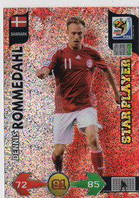 2010 Panini Adrenalyn XL FIFA World Cup Star Players #NNO Dennis Rommedahl