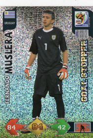 2010 Panini Adrenalyn XL FIFA World Cup Goal Stoppers #NNO Fernando Muslera