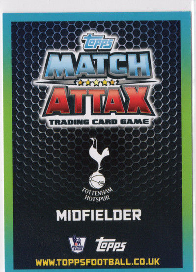 2015-16 Topps Match Attax Premier League Extra Magic Moments #MM10 Christian Eriksen