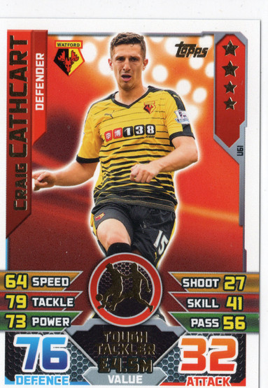 2015-16 Topps Match Attax Premier League Extra #U61 Craig Cathcart