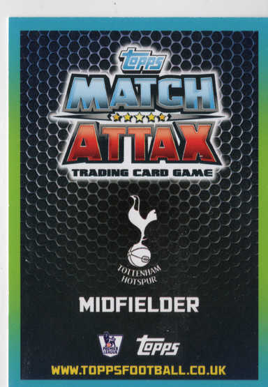 2015-16 Topps Match Attax Premier League Extra Rising Stars #R17 Dele Alli