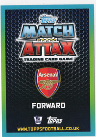 2015-16 Topps Match Attax Premier League Extra Magic Moments #MM11 Alexis Sanchez / Mesut Ozil