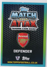 2015-16 Topps Match Attax Premier League Extra #U6 Kieran Gibbs