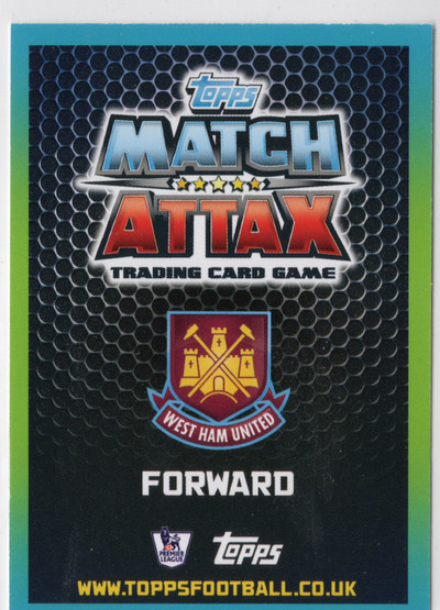 2015-16 Topps Match Attax Premier League Extra #U68 Andy Carroll
