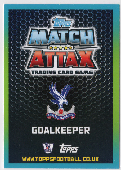 2015-16 Topps Match Attax Premier League Extra #U16 Wayne Hennessey