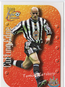 1999 Futera Newcastle United Fans Selection Cutting Edge #CE1 Temuri Ketsbaia