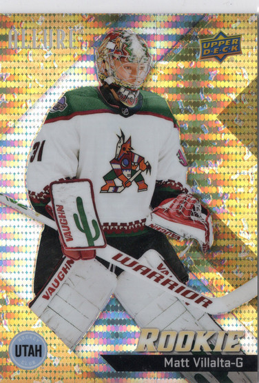 2024-25 Upper Deck Allure Glitter Bomb Gold #104 Matt Villalta SN199