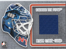 2006-07 In The Game Between The Pipes Mask Game-Used #MGU11 Henrik Lundqvist MEM, PR25