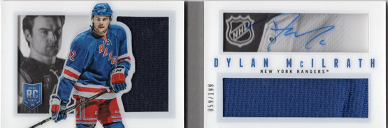 2013-14 Panini Playbook #167 Dylan McIlrath AU, MEM, RC, SN199