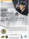 2023-24 SP Authentic #169 Mason Lohrei FW, RC, SN999