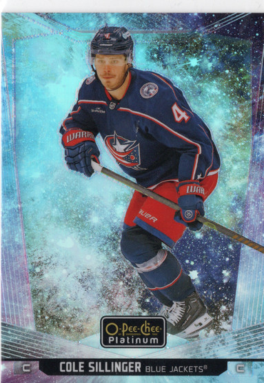2024-25 O-Pee-Chee Platinum Cosmic #172 Cole Sillinger SN65