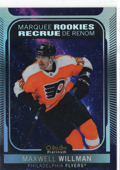 2021-22 O-Pee-Chee Platinum Cosmic #279 Maxwell Willman MR, SN65, RC