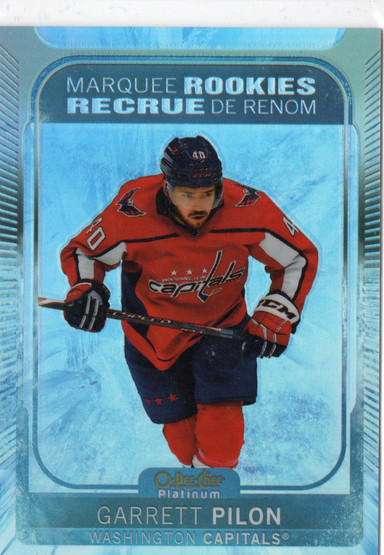2021-22 O-Pee-Chee Platinum Arctic Freeze #250 Garrett Pilon MR, SN99, RC