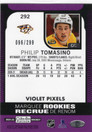 2021-22 O-Pee-Chee Platinum Violet Pixels #292 Philip Tomasino MR, SN299