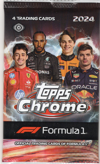 2024 Topps Chrome Formula 1 Qualifying Lap Hobby, irtopussi 1kpl