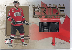 2006-07 In The Game Heroes and Prospects National Pride Gold #NP21 Marc Staal MEM, PR10