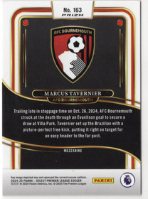 2024-25 Panini Select Premier League Pink Ice #163 Marcus Tavernier