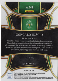 2023-24 Panini Select FIFA Pink #149 Goncalo Inacio SN75