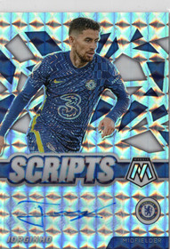 2021-22 Panini Mosaic Premier League Scripts Mosaic #SMJ Jorginho AU