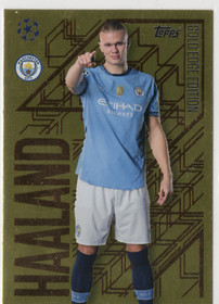 2024-25 Topps Match Attax UEFA Club Competitions Gold Edge Edition #GE2 Erling Haaland