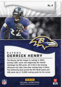 2024 Panini Illusions Orange Trophy Collection #8 Derrick Henry