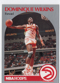 1990-91 Hoops #36 Dominique Wilkins