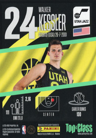 2023-24 Panini Top Class NBA #180 Walker Kessler MP