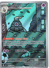 Pokemon Dusclops 069/064 Shrouded Fable Illustration Rare