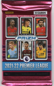 2021-22 Panini Prizm Premier League EPL Soccer Mega Box, irtopussi 1kpl