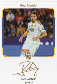 2025-26 DAKA Real Madrid Top Audience Instant Cheki #IC2 Raul Asencio