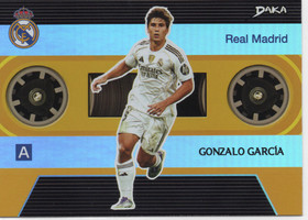 2025-26 DAKA Real Madrid Top Audience Echoes Of Silver #EM6 Gonzalo Garcia SN299