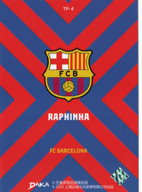 2025-26 DAKA FC Barcelona Top Audience Team Makeup Group Photo #TP4 Raphinha