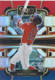 2024 Panini Select Red and Blue Prizms #99 Marcelo Mayer