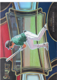 2024 Panini Select Red and Blue Prizms #70 Jonny Farmelo