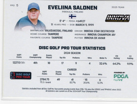 2025 Disc Golf Pro Tour #FPO5 Eveliina Salonen