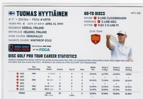 2024 Disc Golf Pro Tour #MPO66 Tuomas Hyytiainen