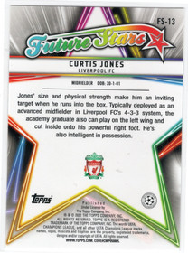 2021-22 Topps UEFA Champions League Future Stars #FS13 Curtis Jones