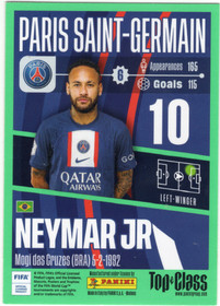 2023 Panini Top Class #115 Neymar Jr.