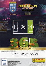 2025 Panini Adrenalyn XL FIFA 365 Limited Edition #NNO Bukayo Saka