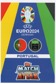 2024 Topps Match Attax UEFA EURO Golden Goalscorer Green Emerald Holograph #GG9 Cristiano Ronaldo