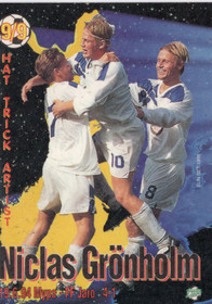 1995 SunSet Finland Veikkausliiga Hat Trick #9 Niclas Grönholm