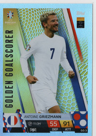 2024 Topps Match Attax UEFA EURO Golden Goalscorer #GG3 Antoine Griezmann