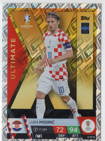 2024 Topps Match Attax UEFA EURO Ultimate XI #UXI6 Luka Modric