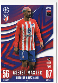 2023-24 Topps Match Attax UEFA Club Competitions Extra #143 Antoine Griezmann AM